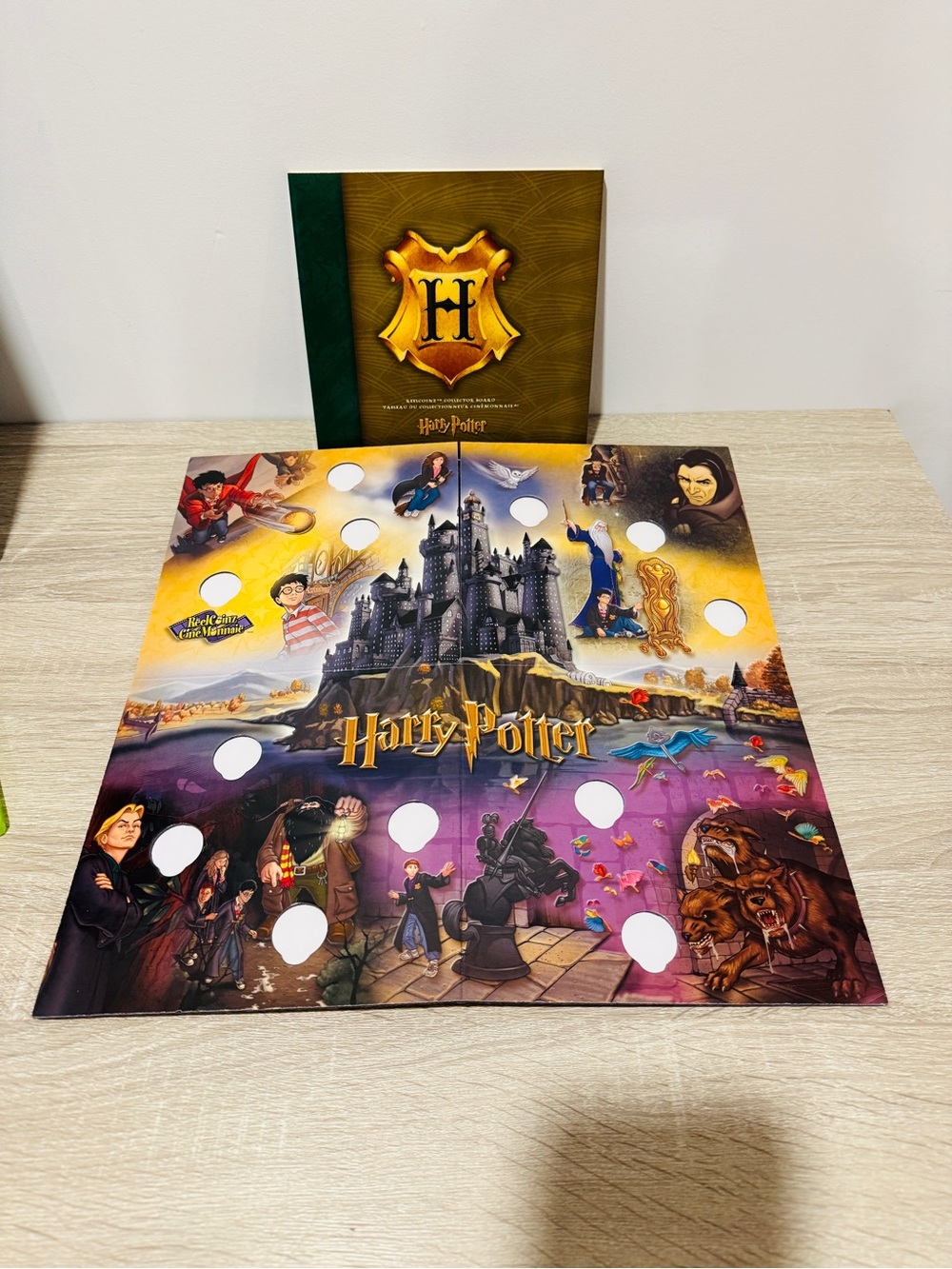 2001 Royal Canadian Mint Harry Potter ReelCoinz Collector Board - No Coins